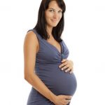 pregnant woman for ovarian cyst 1