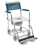Commode walker with wheels 2