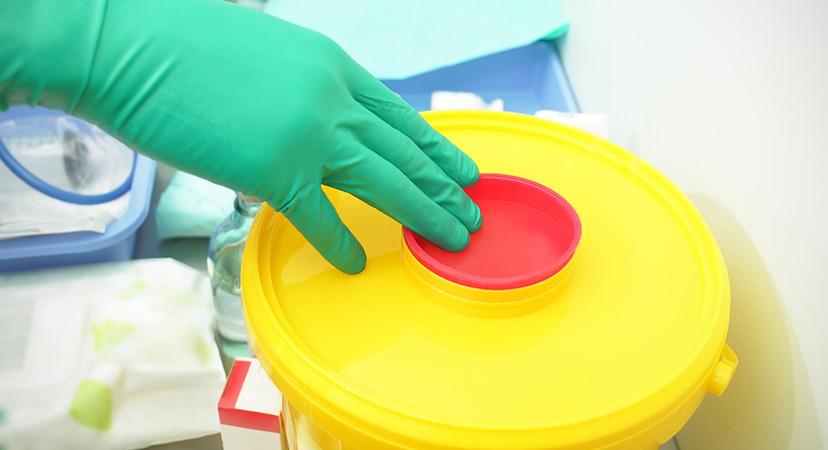 eliminación de residuos sanitarios